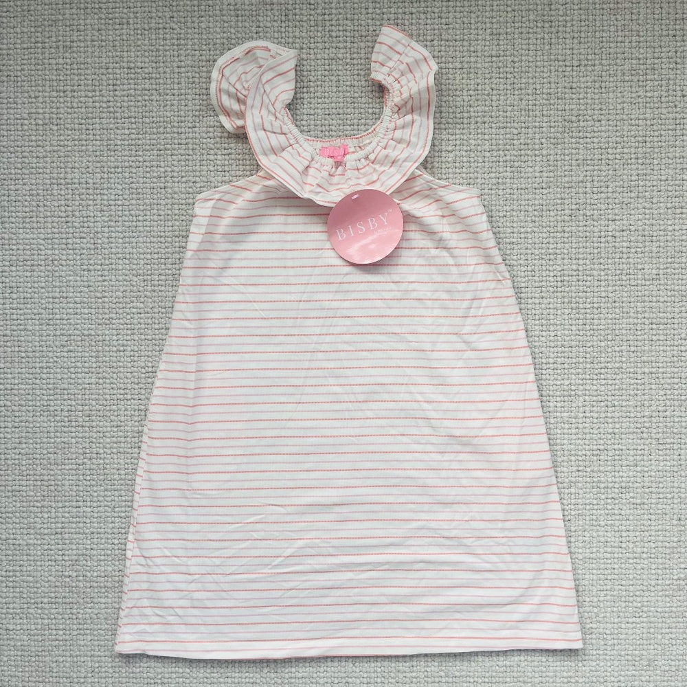 Via by Girls Striped Cotton Dress (8)